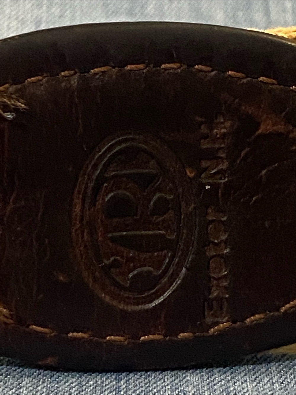 Vintage YRI Myopia Hunt Club Belt Size 40